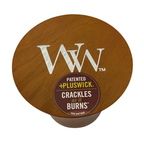 Woodwick Cafe Sweets Patented Pluswick Crackle Wooden Wick Scented Candle 9.7oz - Picture 4 of 5